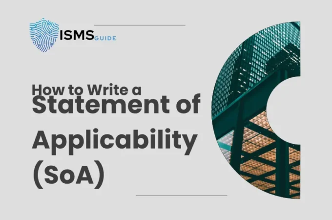 How to Write a Statement of Applicability (SoA)